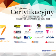 Znamy pracodawców nagrodzonych w ramach Programu Inwestor w Kapitał Ludzki